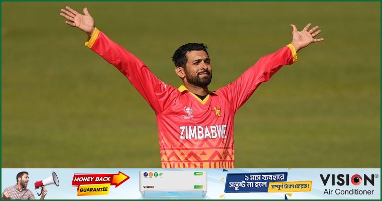 রাজার নেতৃত্বে নতুন রূপে জিম্বাবুয়ের ওয়ানডে দল ঘোষণা